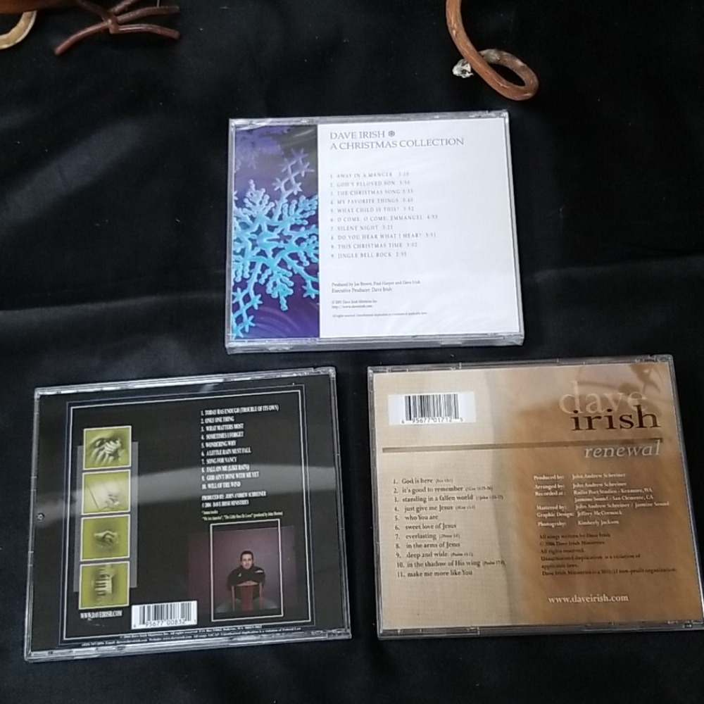 🎼DAVE IRISH CDs & CASE - Picture 7 of 7